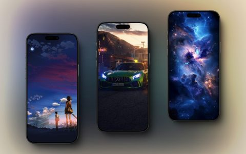 iPhone深色风情壁纸，2K超清