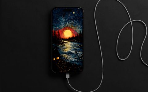 iPhone高级感壁纸：宁静的夜晚