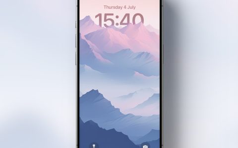 iPhone简约氛围感壁纸