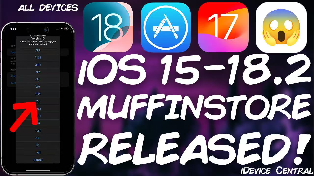 MuffinStore Jailed应用降级工具下载，支持 iOS 15以上系统